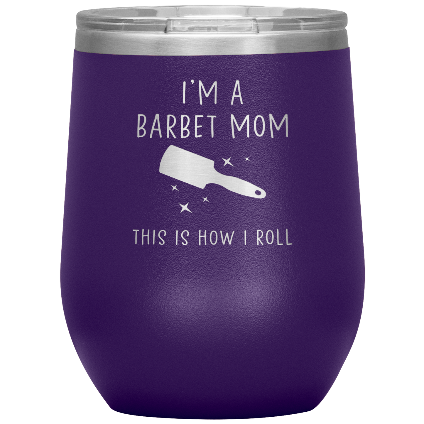 Barbet Mom Wine Tumbler, Funny Travel Wine Cup, Birthday Gifts for Men and Women