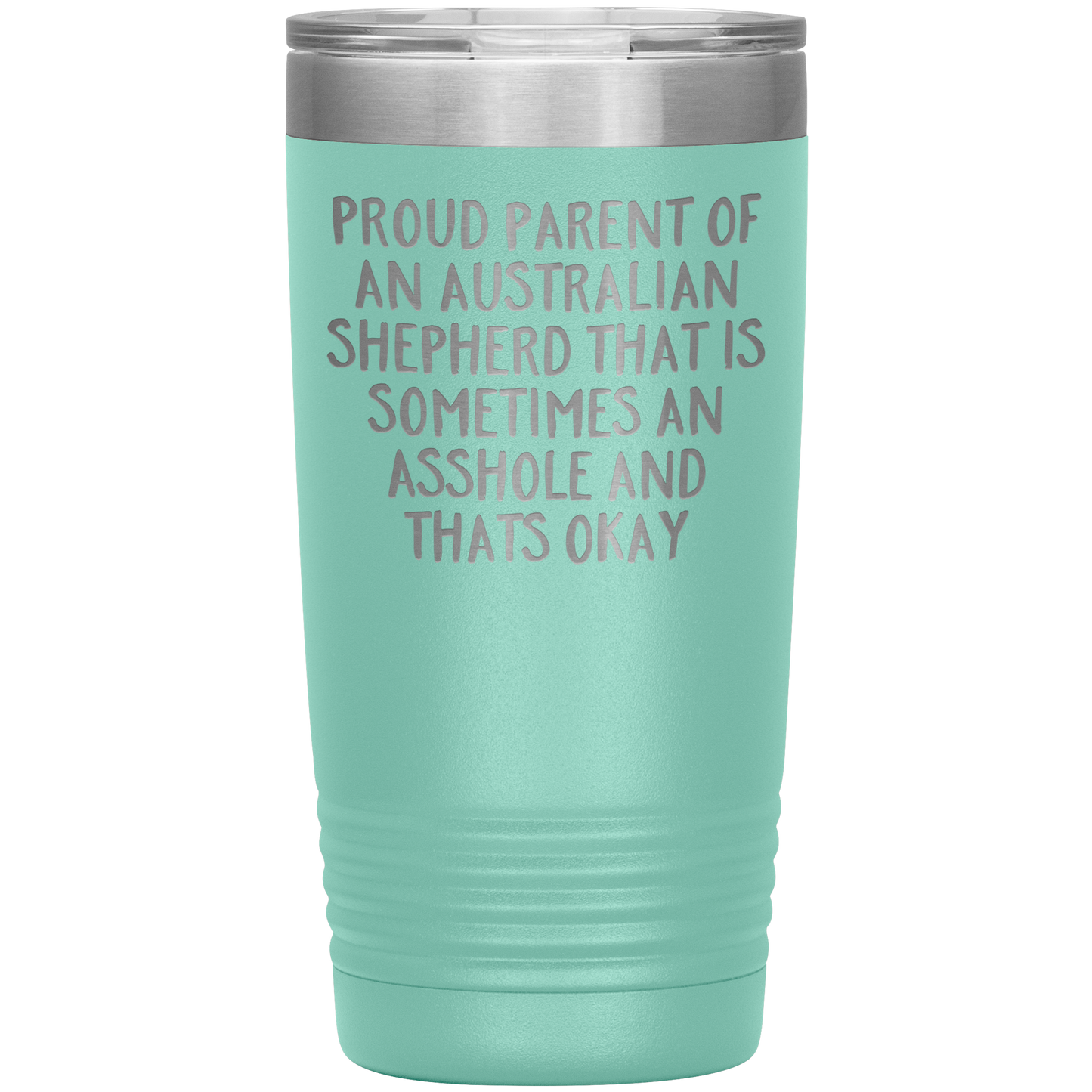 Australian Shepherd Tumbler, Australian Shepherd Dad Gifts, Australian Shepherd Mom Coffee Mug, Birthday Gifts for Men and Women