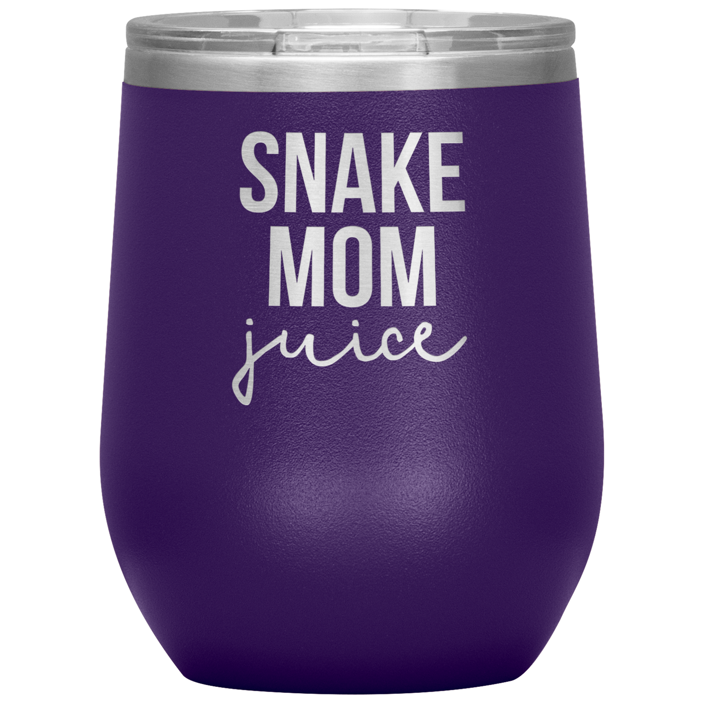 Snake Mom Wine Tumbler, Snake Mom Gifts, Travel Wine Cup, Birthday Gifts for Men and Women