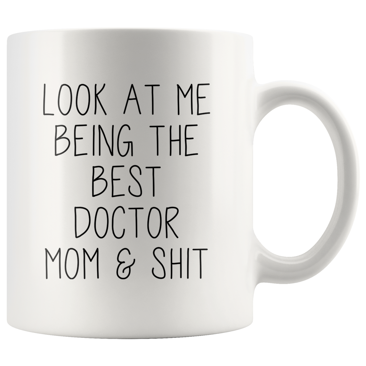 Doctor Mom Gift for Wife, Doctor Mom Gifts, Accent Coffee Mug, Birthday Gifts for Men and Women