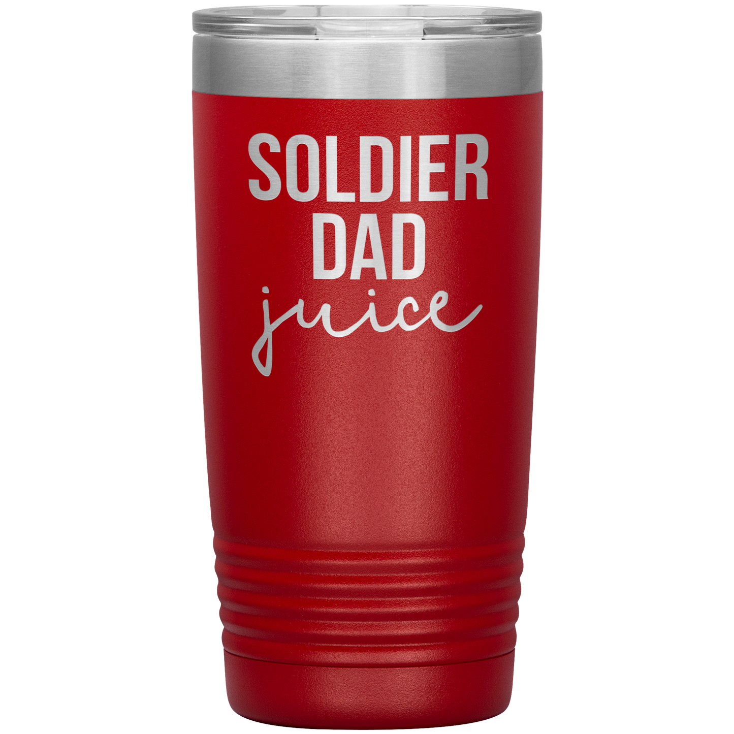 Soldier Dad Tumbler, Soldier Dad Gifts, Travel Coffee Mug, Birthday Gifts for Men and Women