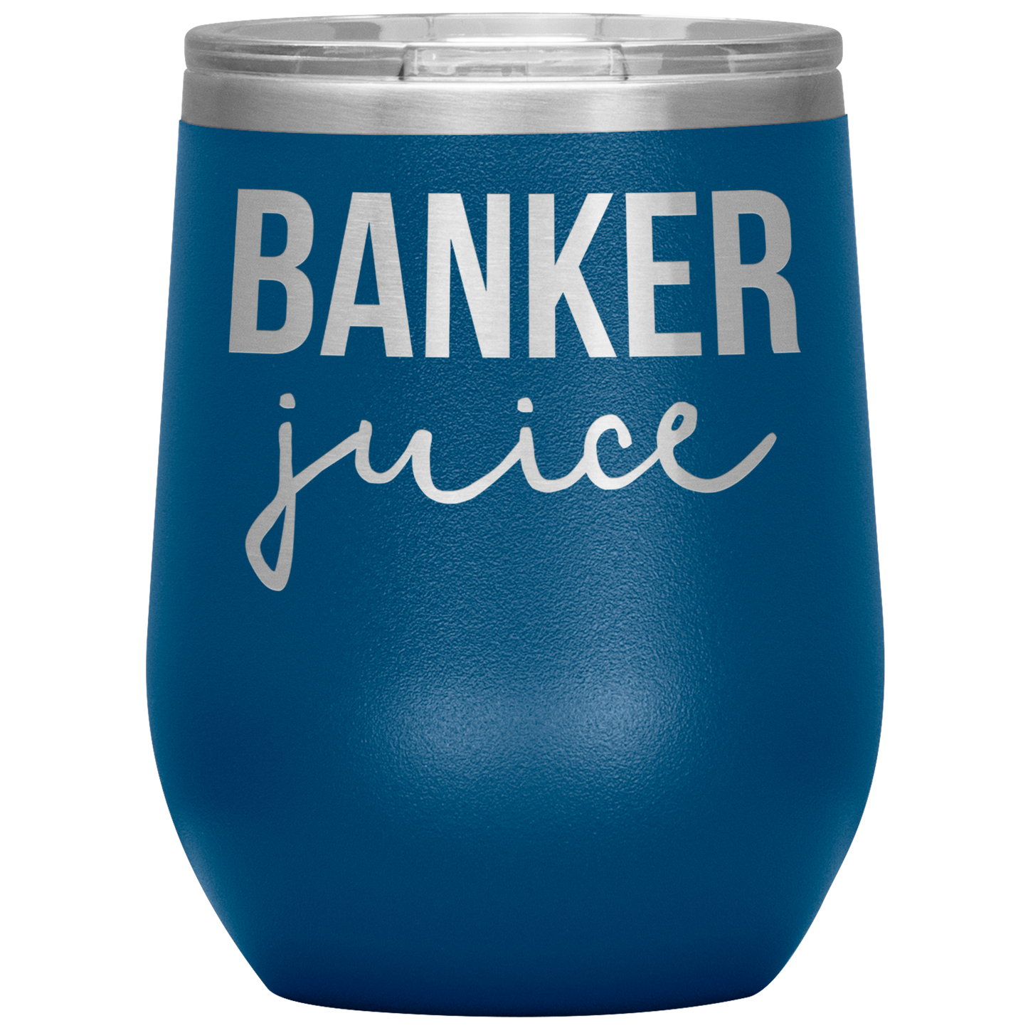 Banker Wine Tumbler, Funny Gifts, Travel Wine Cup, Birthday Gifts for Men and Women