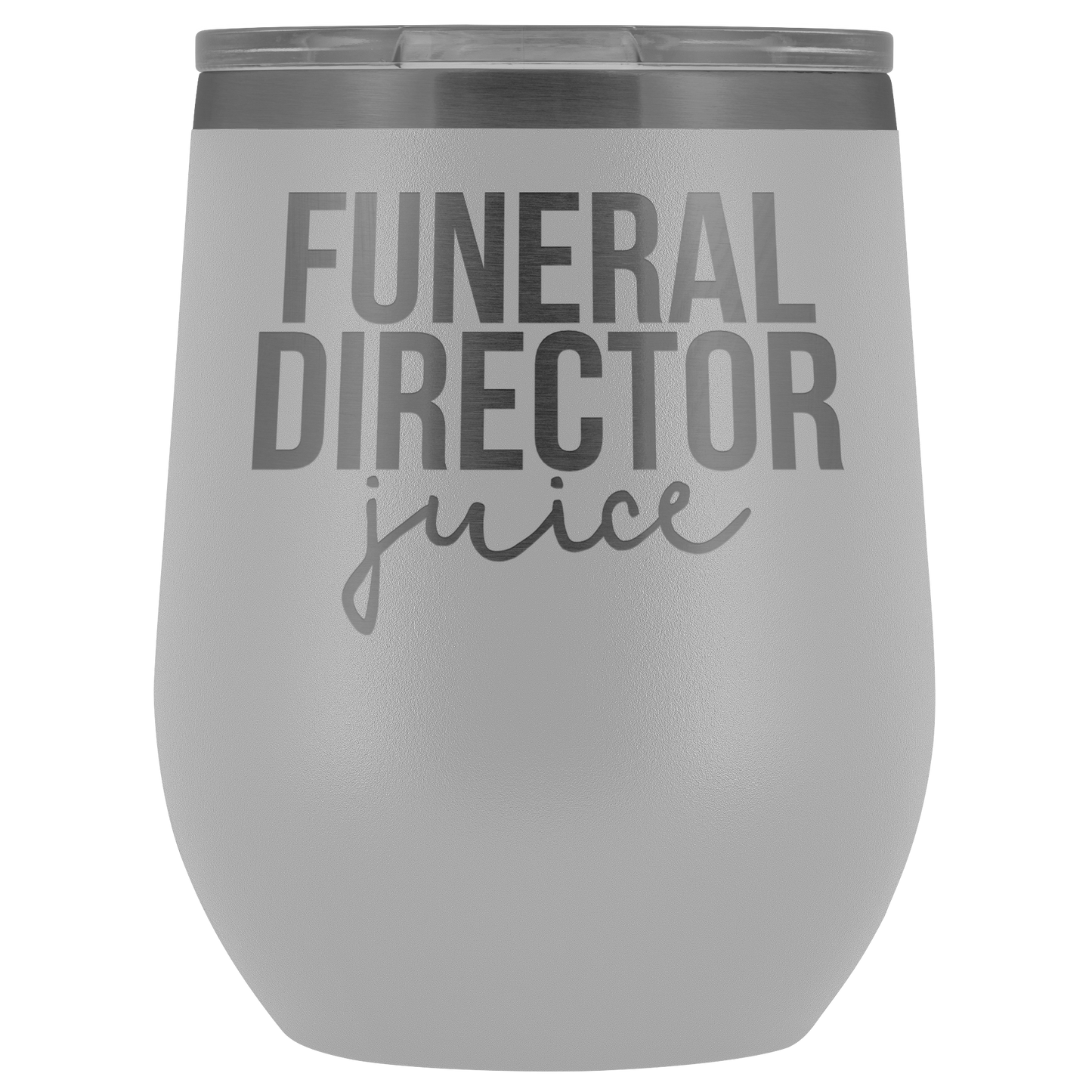 Regali regista funerale, direttore funerale wine Tumbler, Funeral Director Cup, regali di compleanno divertenti per uomini e donne