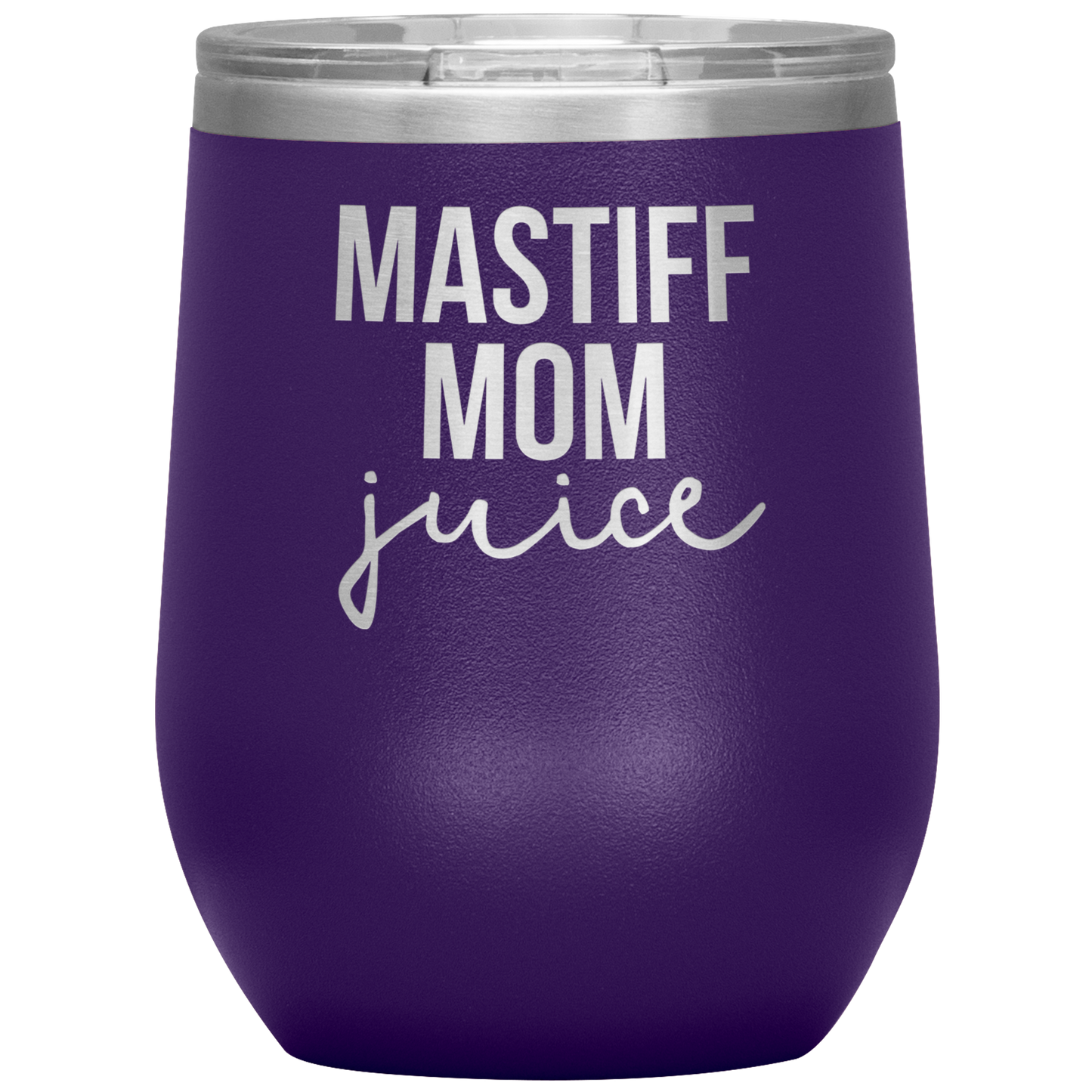 Mastiff Mom Wine Tumbler, Mastiff Mom Cadeaux, Travel Wine Cup, Birthday Gifts for Men and Women