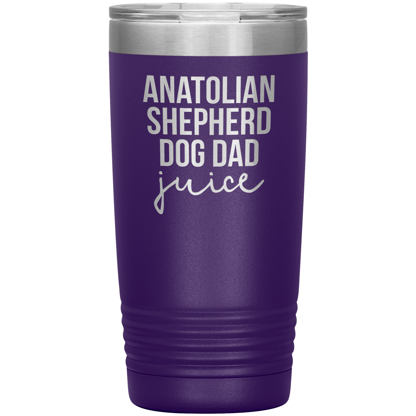 Anatolian Shepherd Dog Dad Tumbler, Funny Travel Coffee Mug, Birthday Gifts for Men and Women