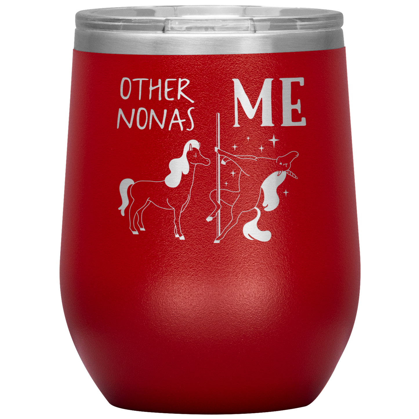 Nona Wine Tumbler, Nona Gifts, Travel Wine Cup, Birthday Gifts for Men and Women