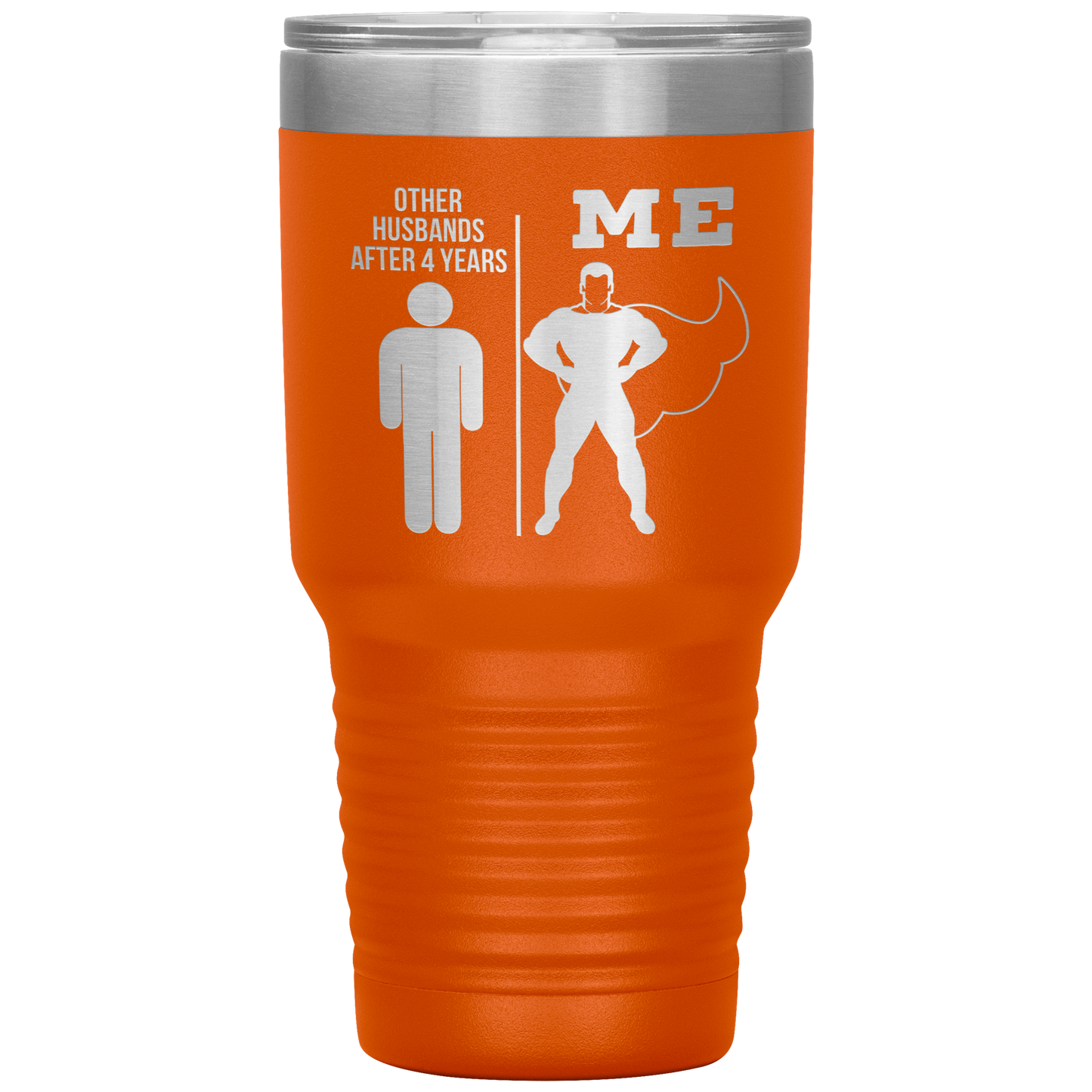 4th Anniversary Tumbler, 4th Anniversary Gifts, 4th Anniversary Coffee Mug, Birthday Gifts for Men