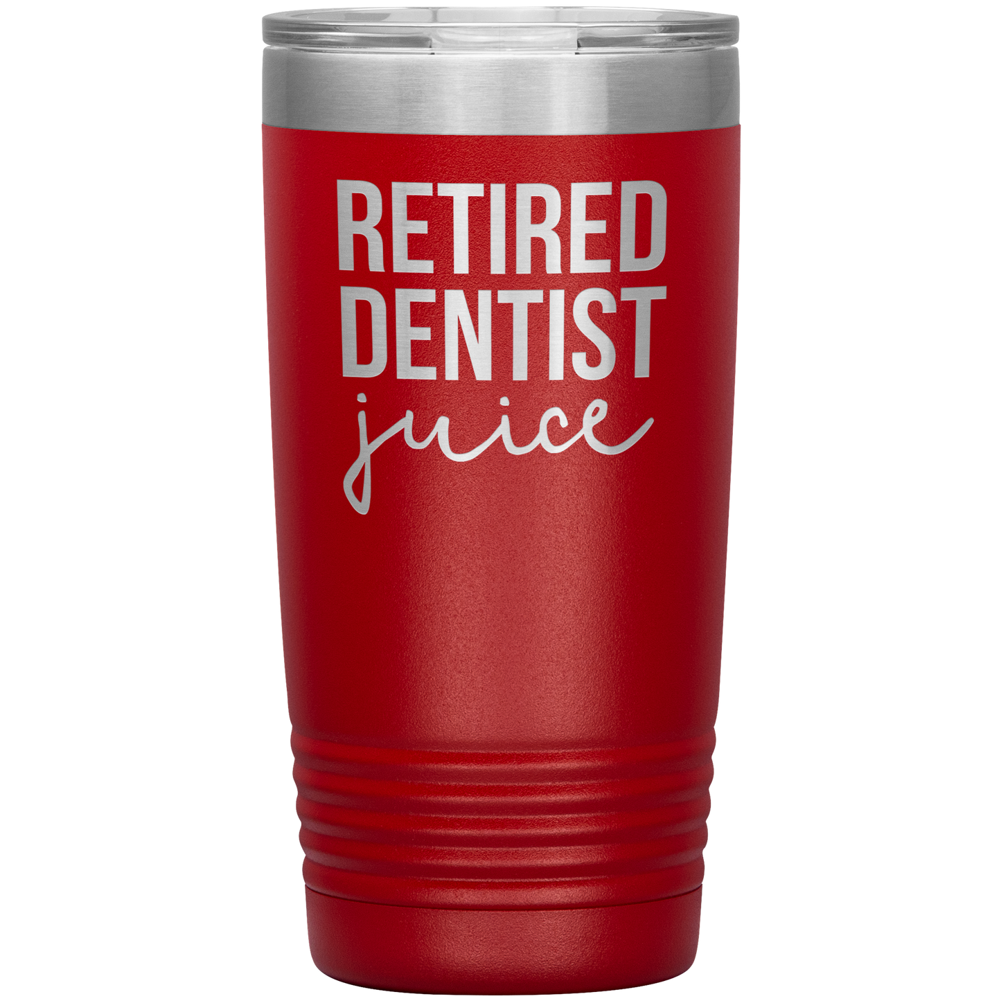 Retired Dentist Tumbler, Retired Dentist Gifts, Travel Coffee Mug, Birthday Gifts for Men and Women