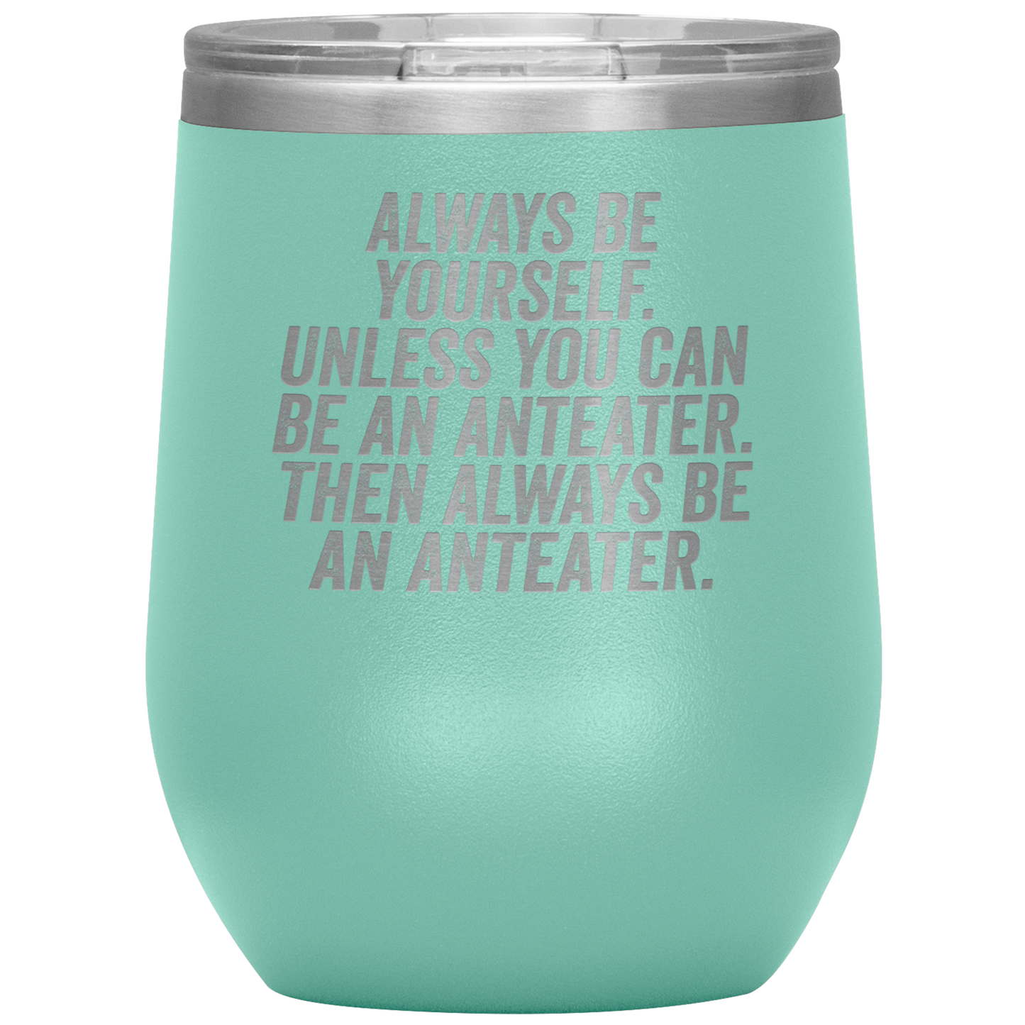 Anteater Wine Tumbler, Anteater Gifts, Travel Wine Cup, Birthday Gifts for Men and Women