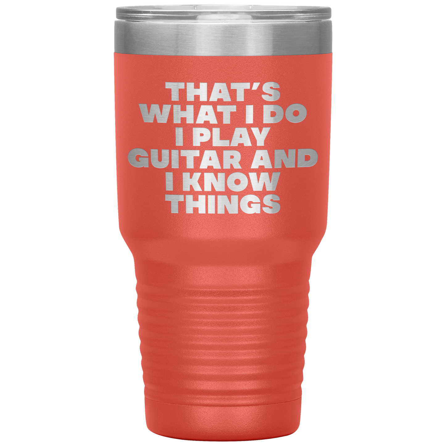 Guitarist Tumbler, Guitarist Gifts, Travel Coffee Mug, Birthday Gifts for Men and Women