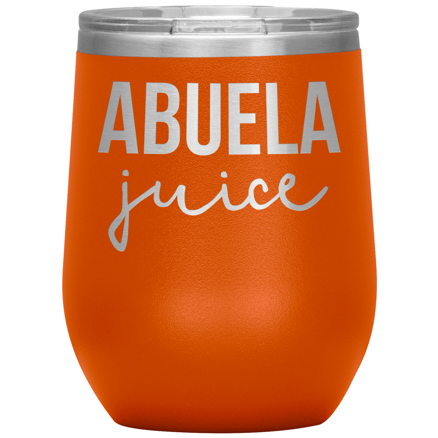 Abuela Wine Tumbler, Abuela Gifts, Travel Wine Cup, Birthday Gifts for Men and Women