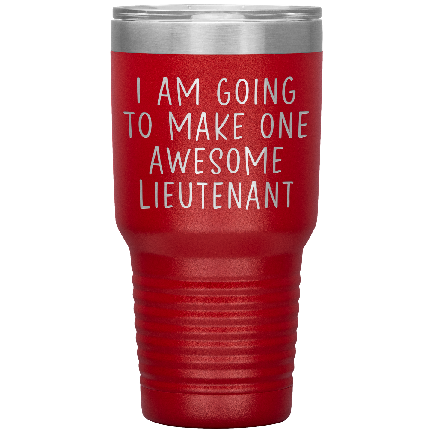 Lieutenant Tumbler, Lieutenant Gifts, Travel Coffee Mug, Birthday Gifts for Men and Women