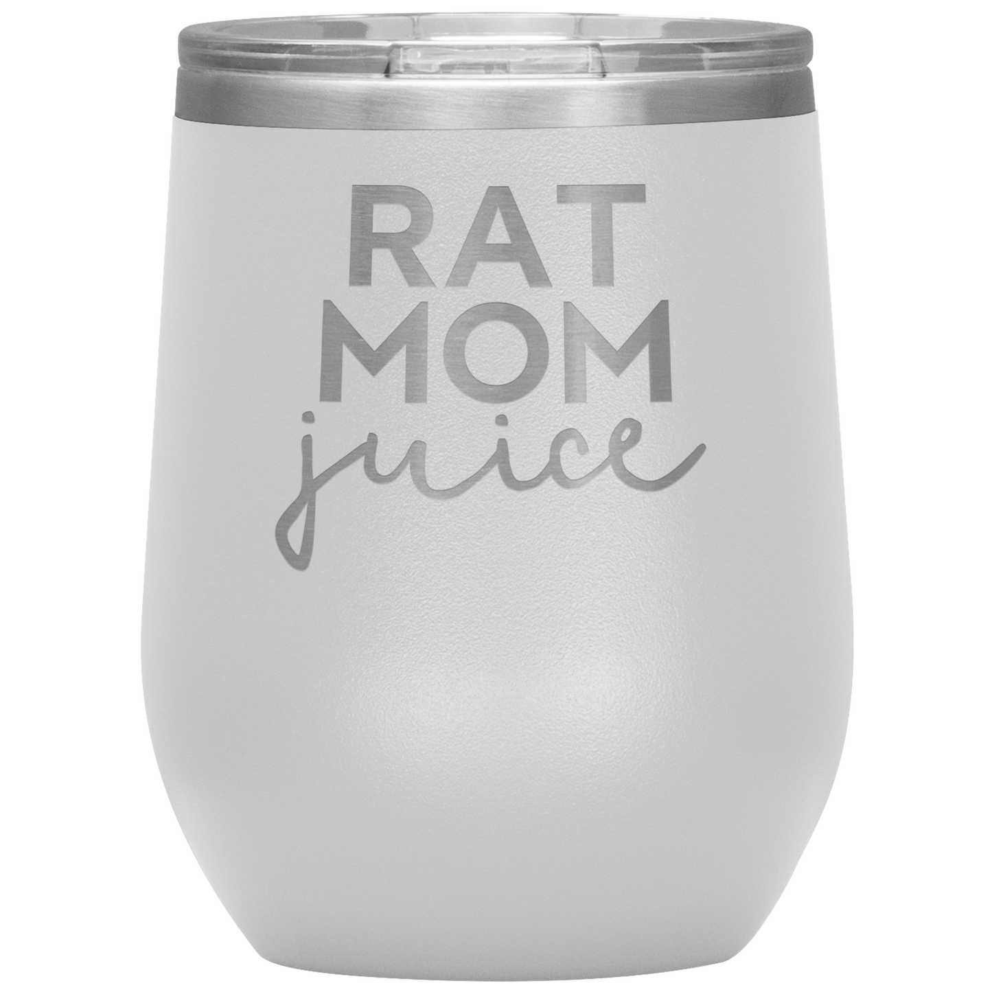 Rat Mom Wine Tumbler, Rat Mom Gifts, Rat Mom Wine Cup, presentes de aniversário para Homens e Mulheres