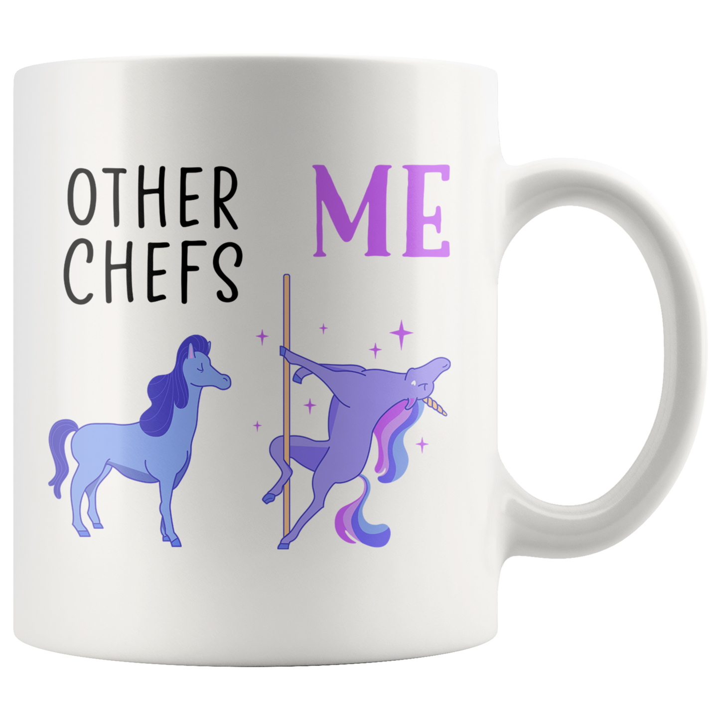 Chef Gifts, Funny Coffee Mug, Appreciation Two Tone Accent Cup, Birthday Gift for Men and Women