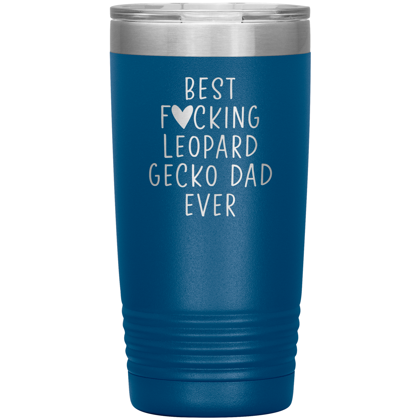 Leopard Gecko Dad Tumbler, Leopard Gecko Dad Gifts, Travel Coffee Mug, Birthday Gifts for Men and Women