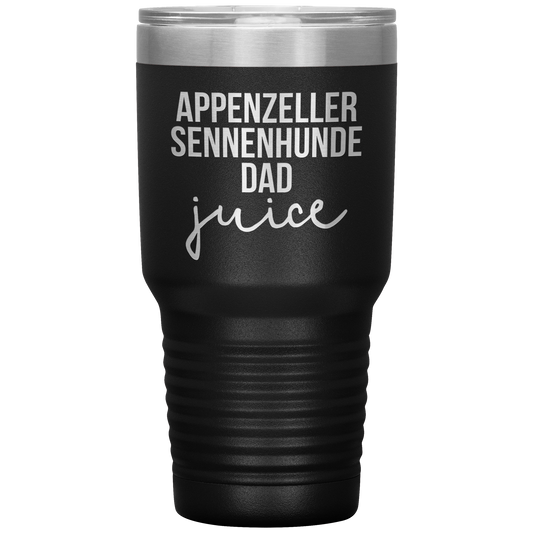 Appenzeller Sennenhunde Dad Tumbler, Funny Travel Coffee Mug, Birthday Gifts for Men and Women