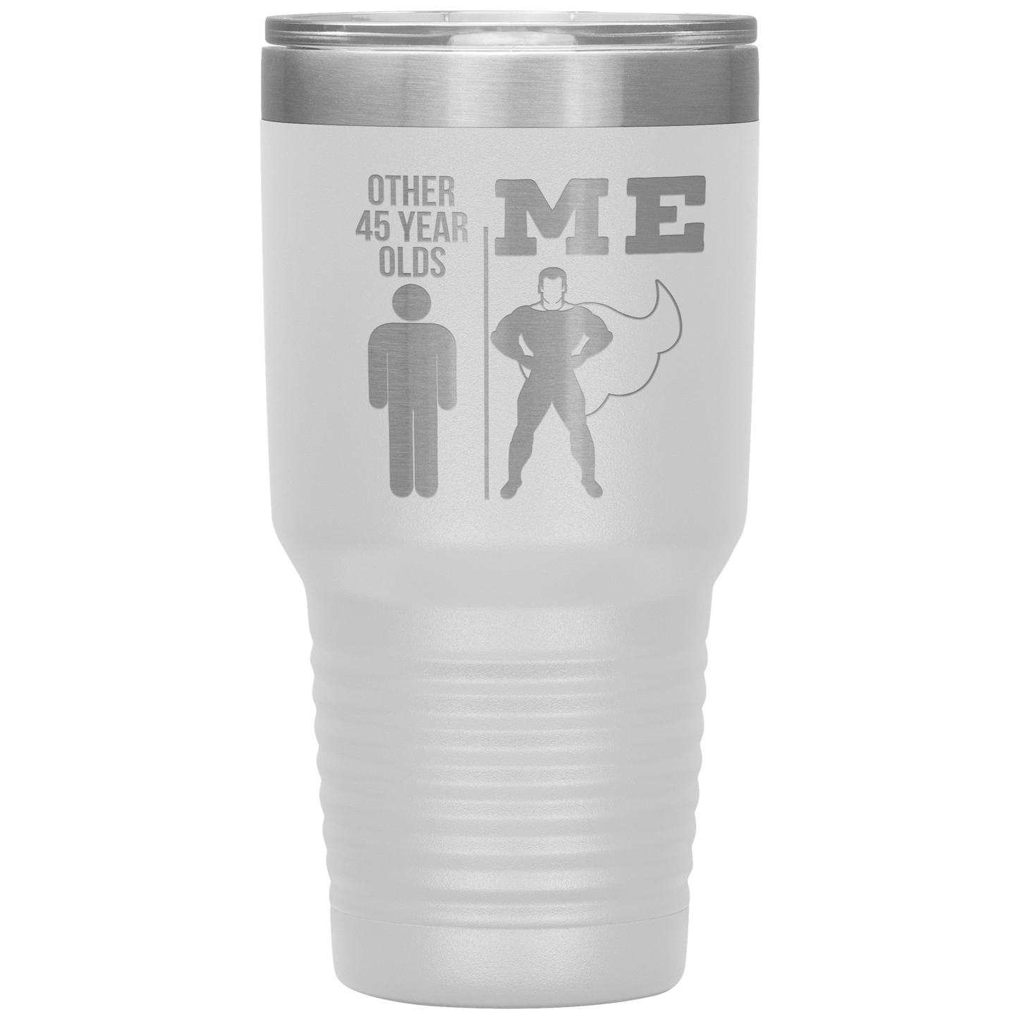 45th Birthday Tumbler, 45th Birthday Gifts, 45th Birthday Coffee Mug, Birthday Gifts for Men and Women