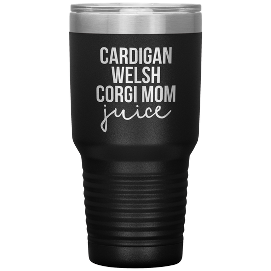 Cardigan Welsh Corgi Mom Tumbler, Cardigan Welsh Corgi Mom Gifts, Travel Coffee Mug, Birthday Gifts for Men and Women