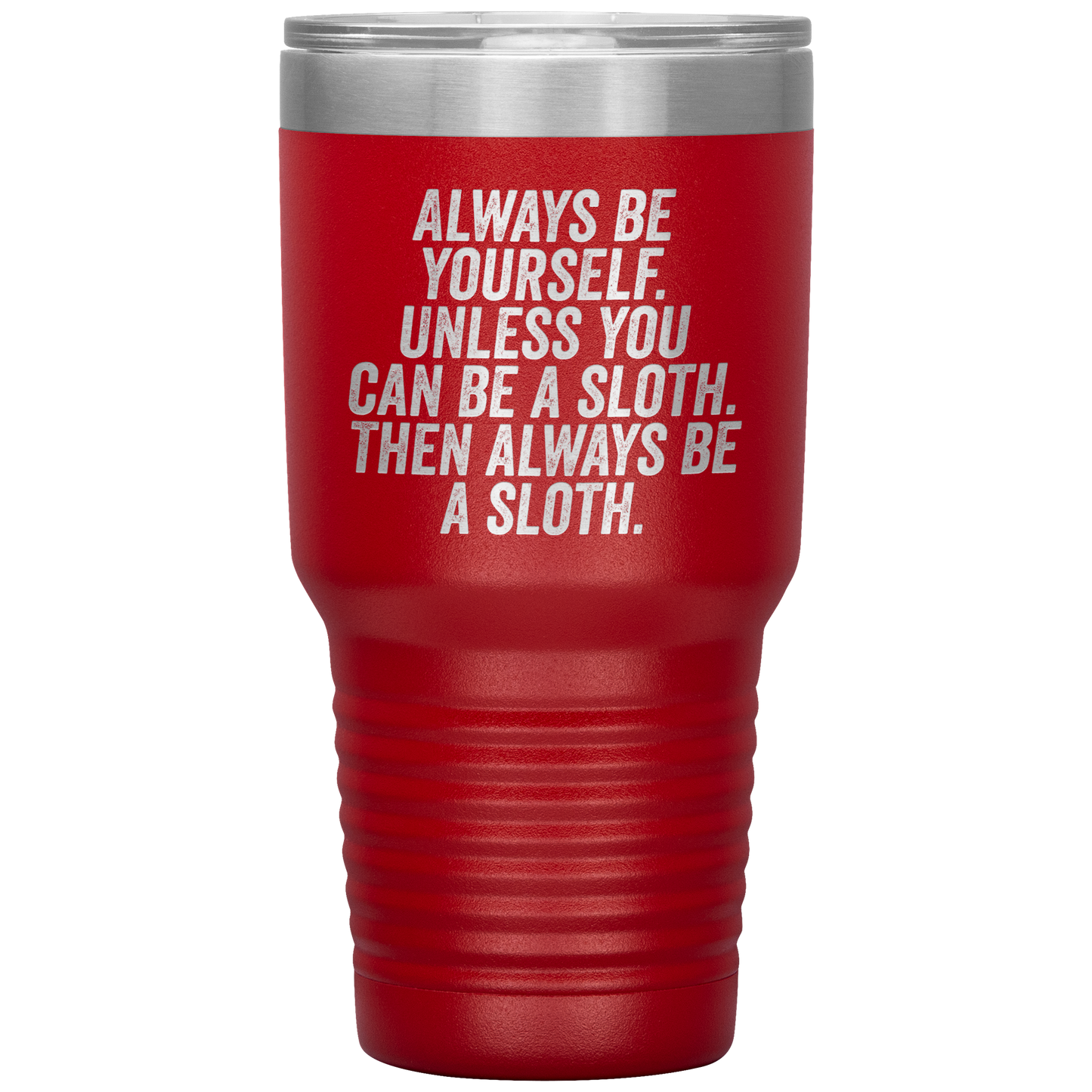 Sloth Tumbler, Sloth Gifts, Travel Coffee Mug, Birthday Gifts for Men and Women