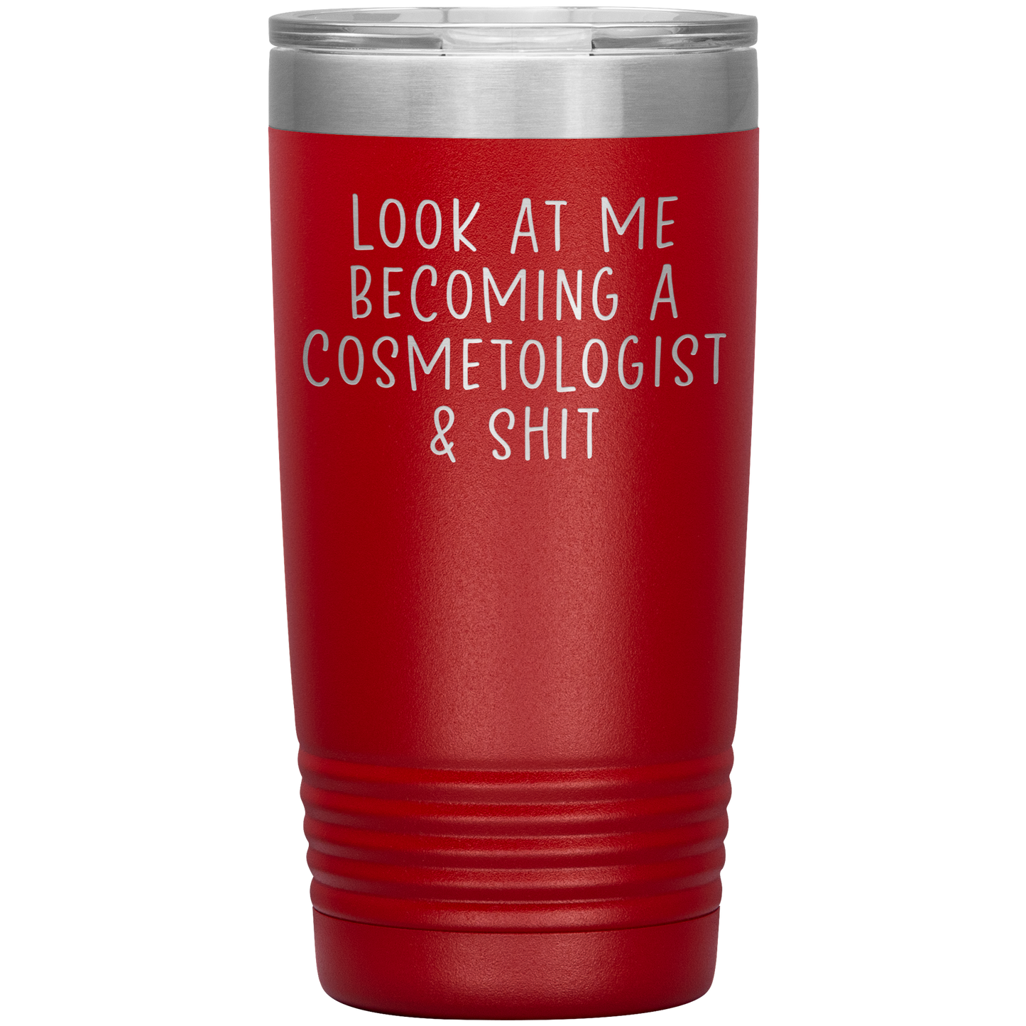 Cosmetologo Tumbler, Cosmetologa Regali, Travel Coffee Mug, Regali di compleanno per uomini e donne