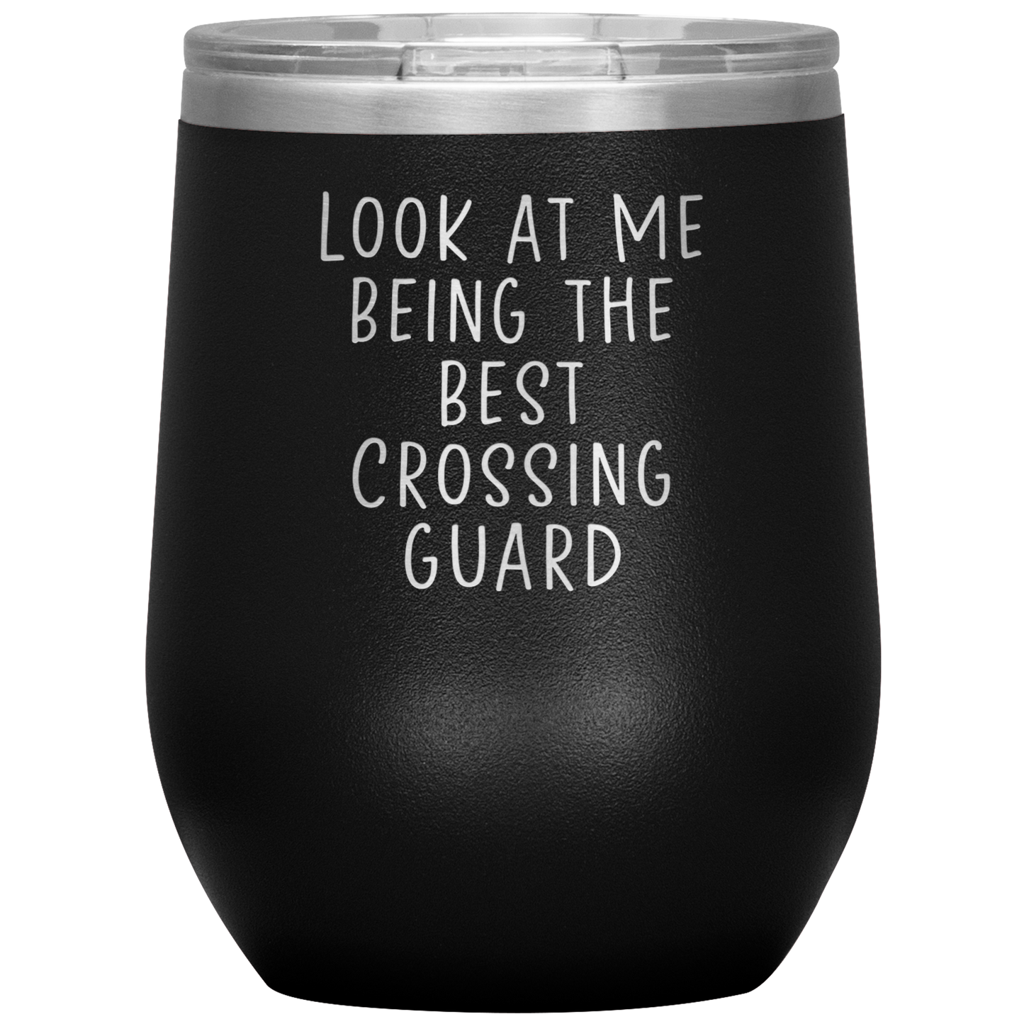 Crossing Guard Wine Tumbler, Crossing Guard Gifts, Travel Wine Cup, Birthday Gifts for Men and Women