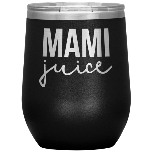 Mami Wine Tumbler, Mami Gifts, Travel Wine Cup, Birthday Gifts for Men and Women