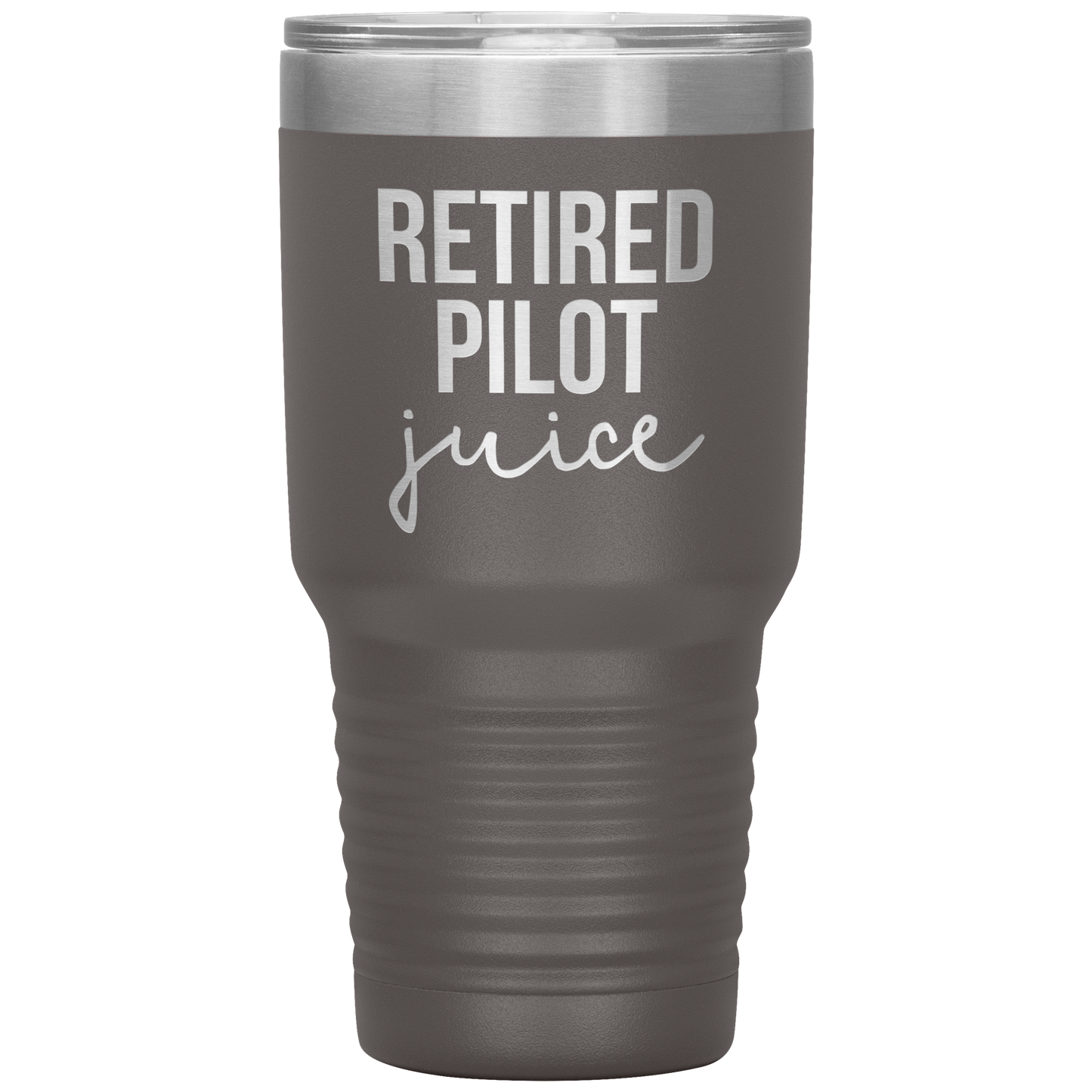 Retired Pilot Retirement Tumbler, Retired Pilot Retirement Gifts, Travel Coffee Mug, Birthday Gifts for Men and Women