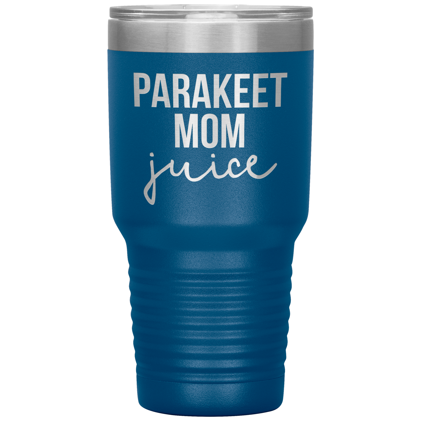 Parakeet Mom Tumbler, Parakeet Mom Gifts, Travel Coffee Mug, Birthday Gifts for Men and Women