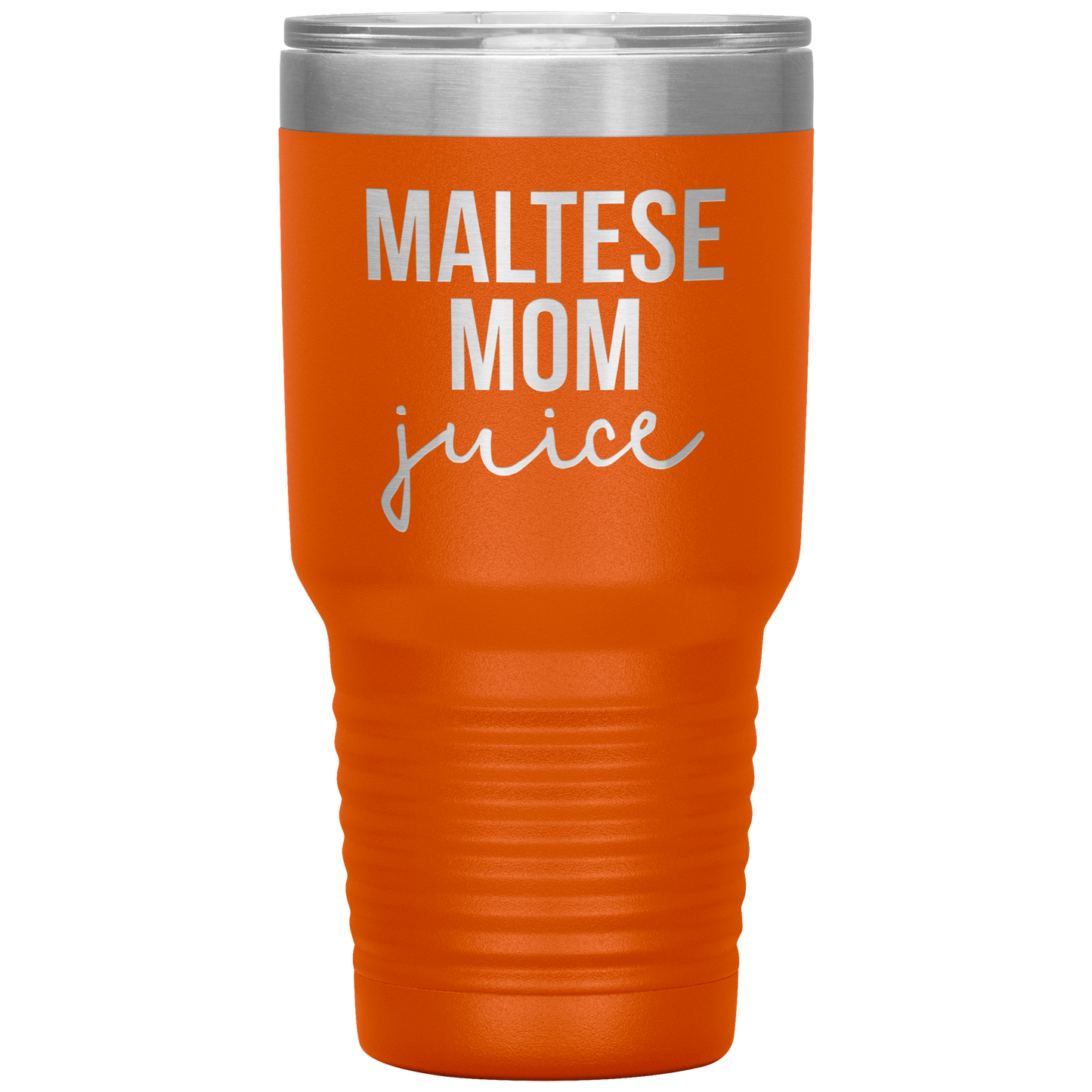 Maltese Mom Tumbler, Maltese Mom Gifts, Travel Coffee Mug, Birthday Gifts for Men and Women