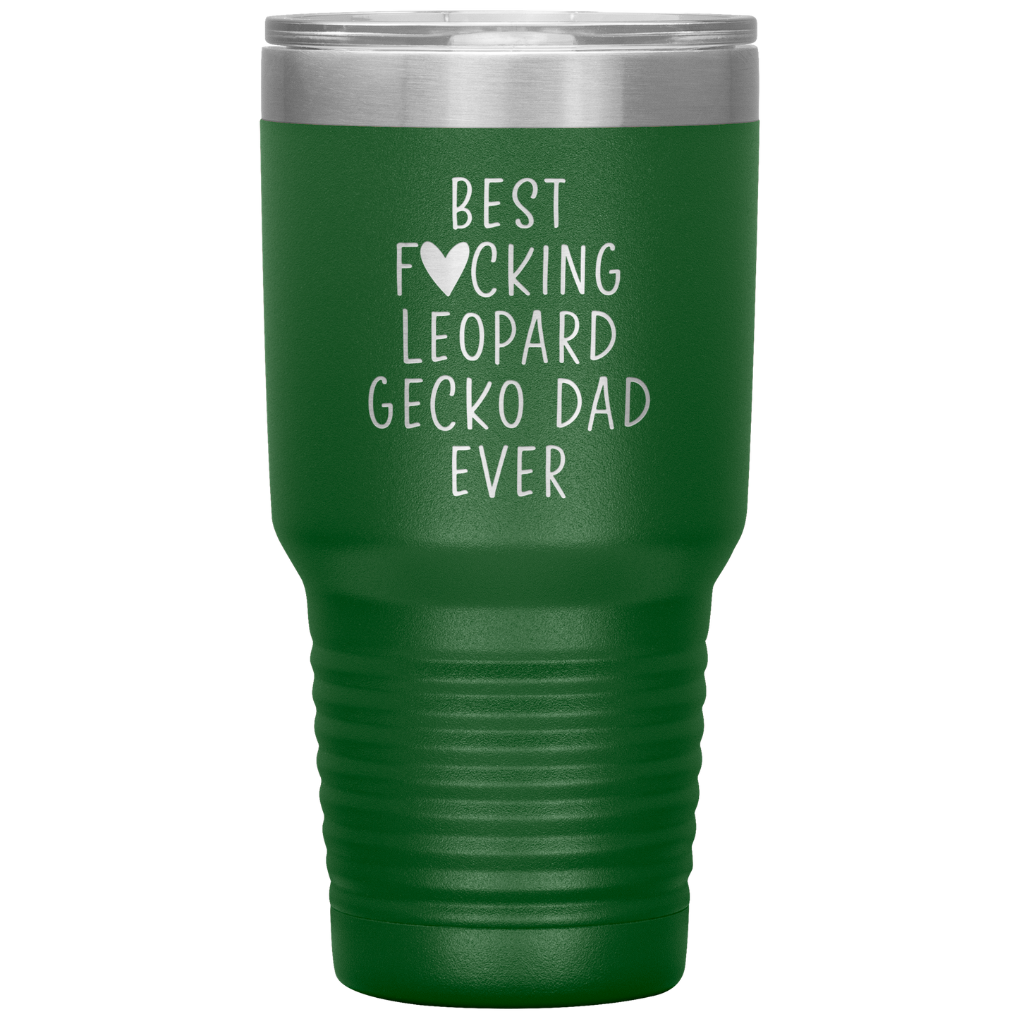 Leopard Gecko Dad Tumbler, Leopard Gecko Dad Gifts, Travel Coffee Mug, Birthday Gifts for Men and Women