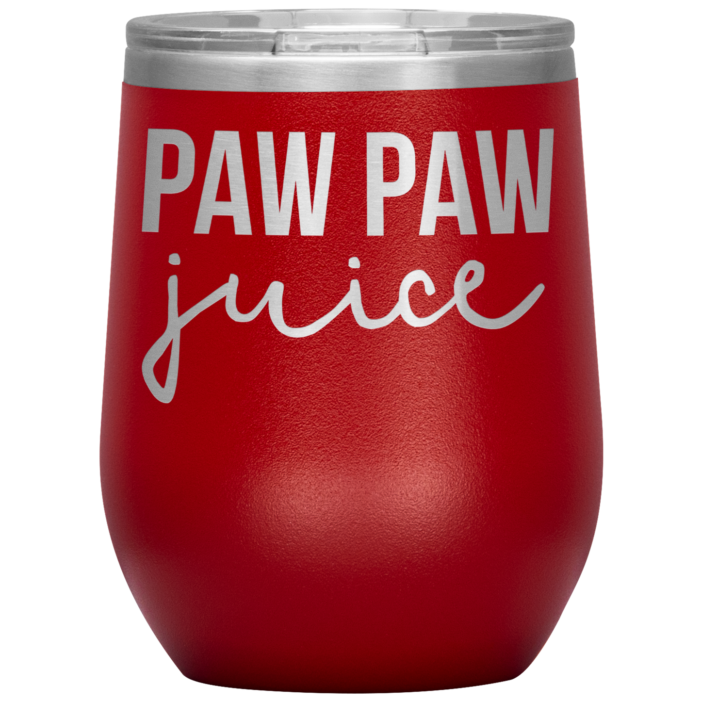 Paw Paw Wine Tumbler, Paw Paw Gifts, Travel Wine Cup, Birthday Gifts for Men and Women