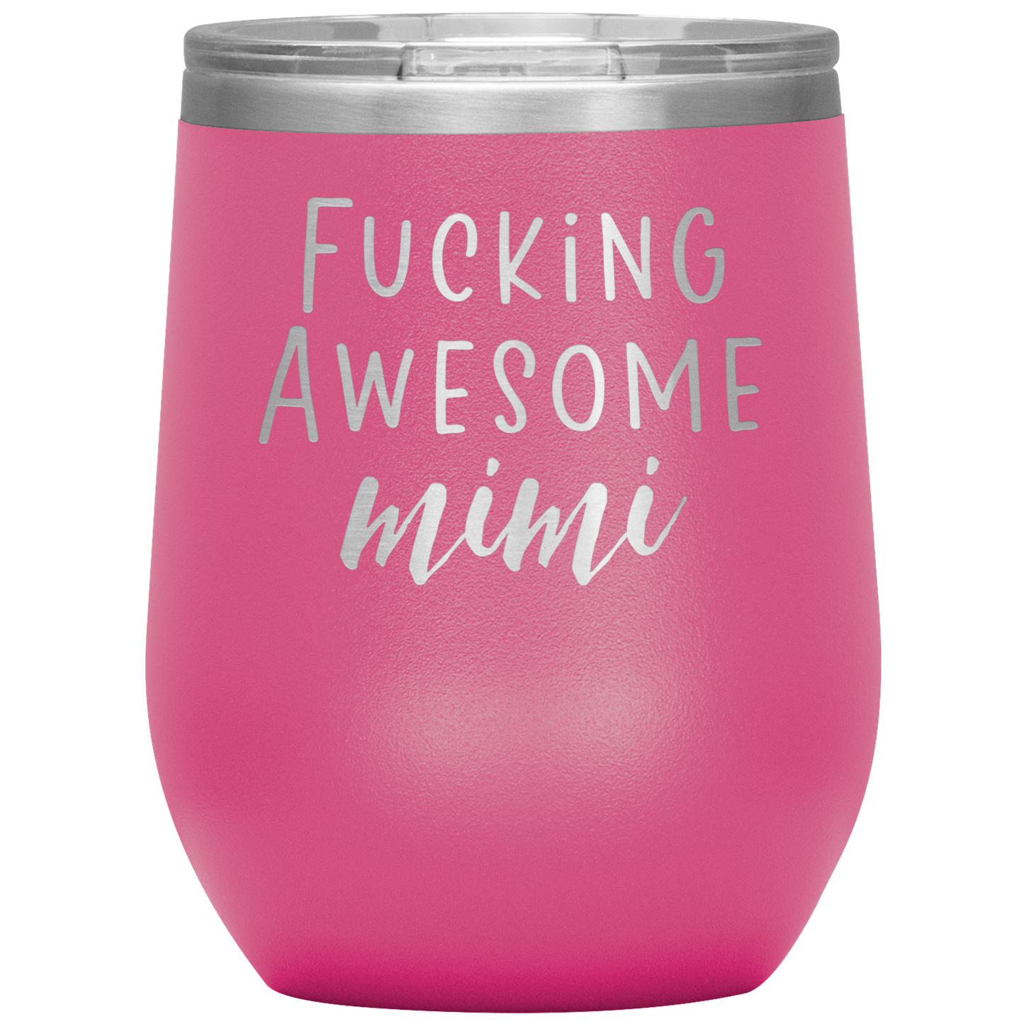 Mimi Wine Tumbler, Mimi Gifts, Travel Wine Cup, Birthday Gifts for Men and Women