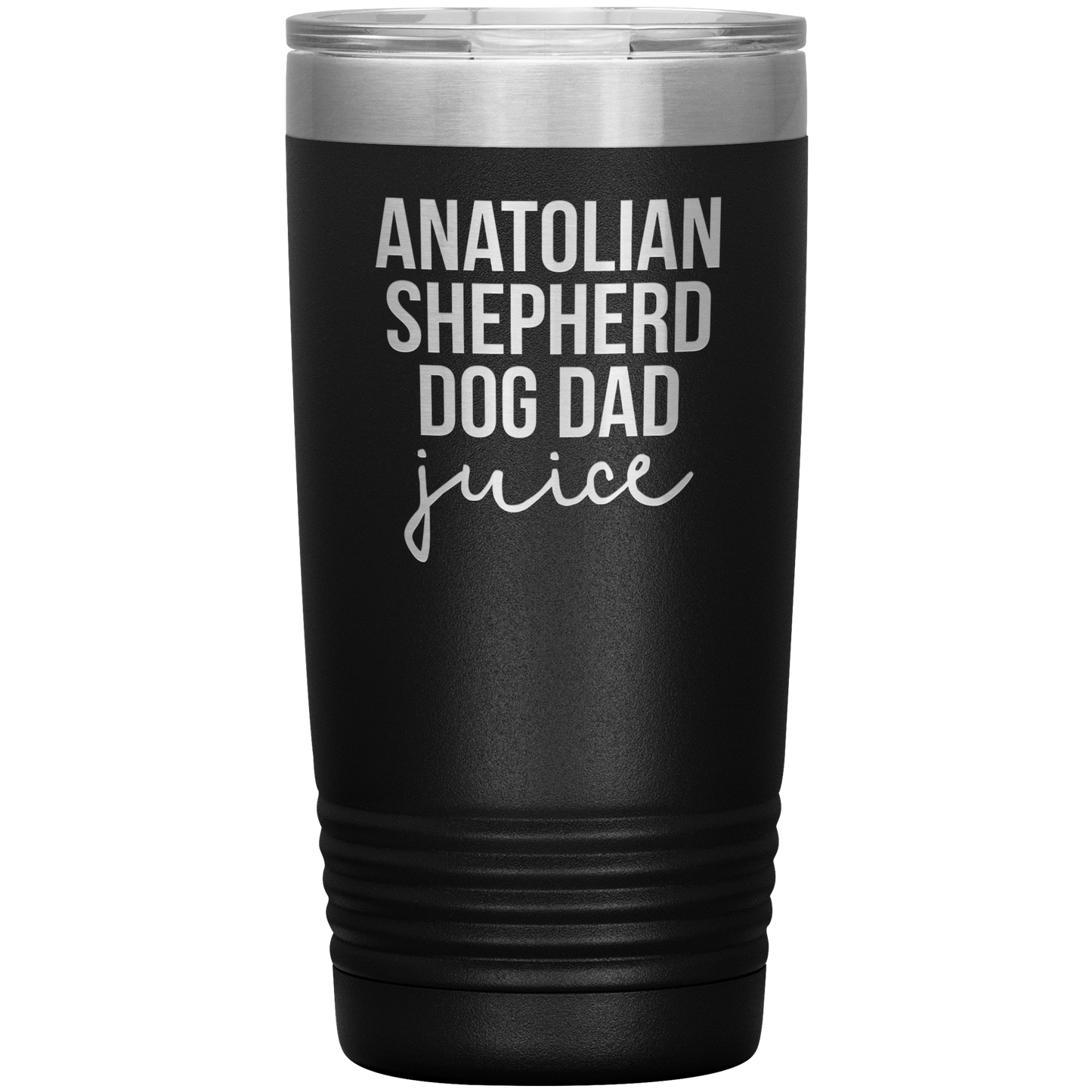 Anatolian Shepherd Dog Dad Tumbler, Funny Travel Coffee Mug, Birthday Gifts for Men and Women