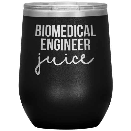 Biomedical Ingegnere Wine Tumbler, Biomedical Ingegnere Regali, Wine Wine Cup, Regali di compleanno per Uomini e Donne