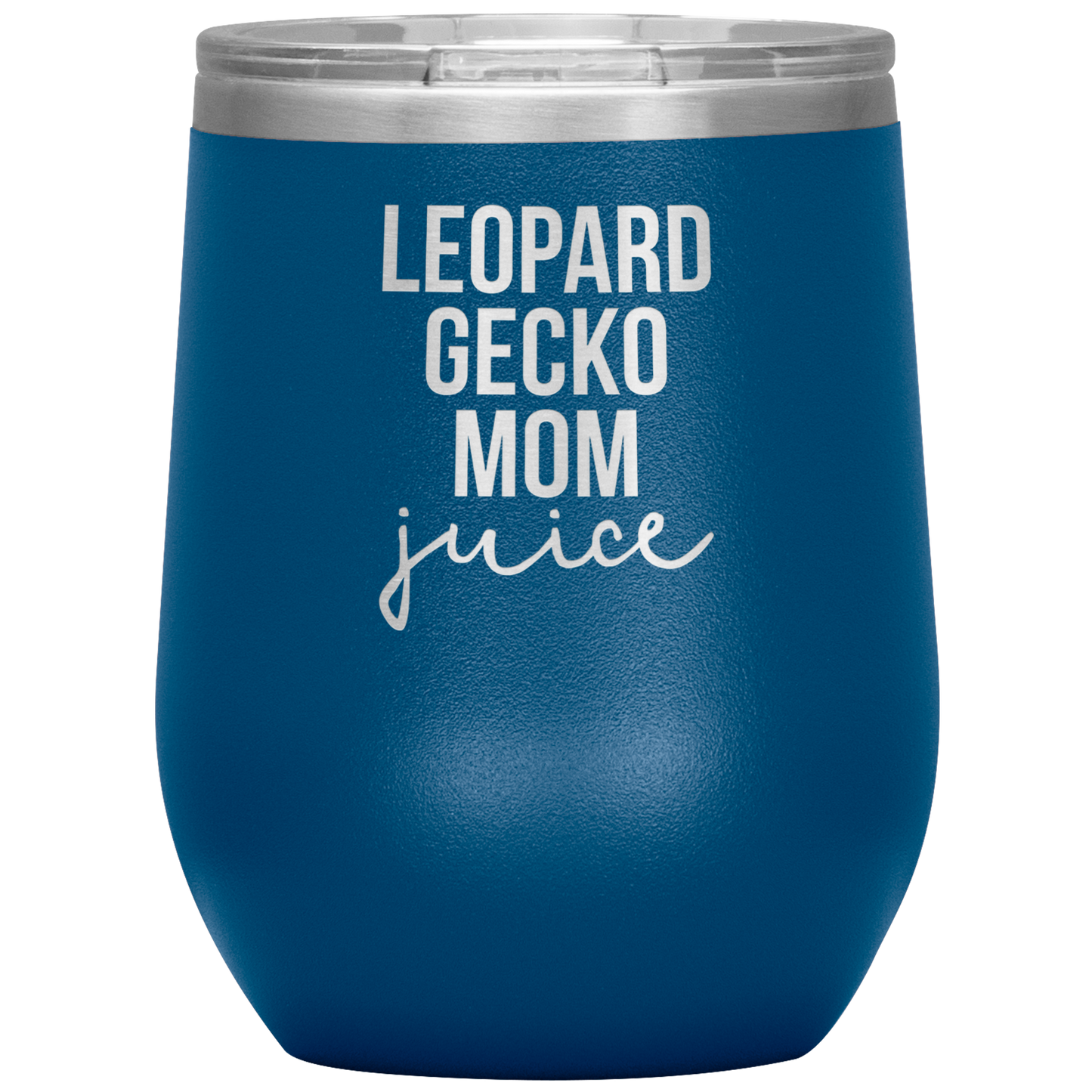 Leopard Gecko Mom Wine Tumbler, Leopard Gecko Mom Gifts, Travel Wine Cup, Birthday Gifts for Men and Women