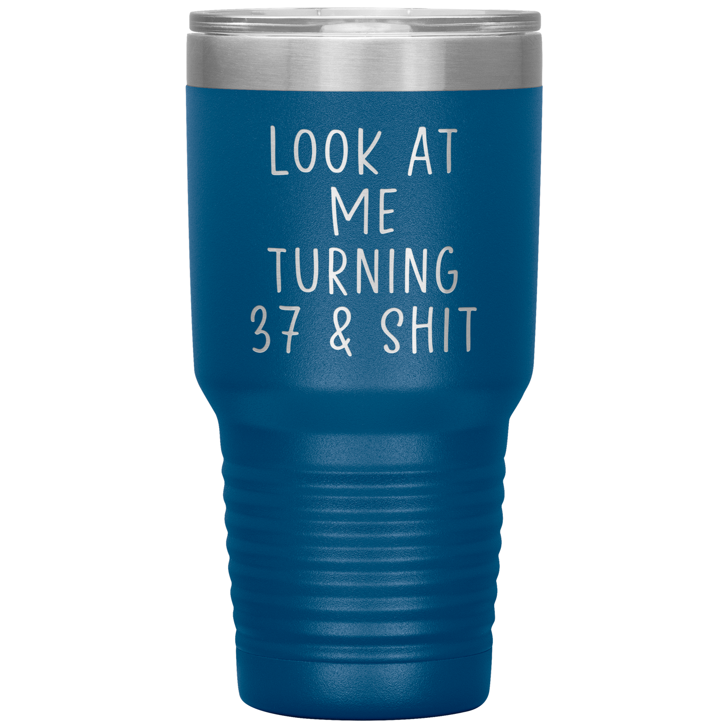 37th Birthday Tumbler, 37th Birthday Gifts, Travel Coffee Mug, Birthday Gifts for Men and Women