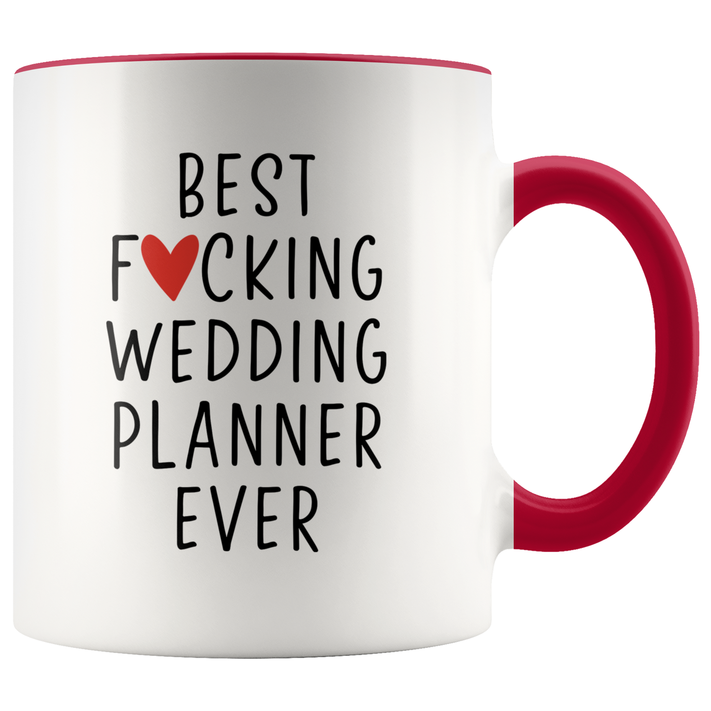 Wedding Planner Gifts, Coffee Mug, Two Tone Accent Cup, Birthday Gift for Men and Women