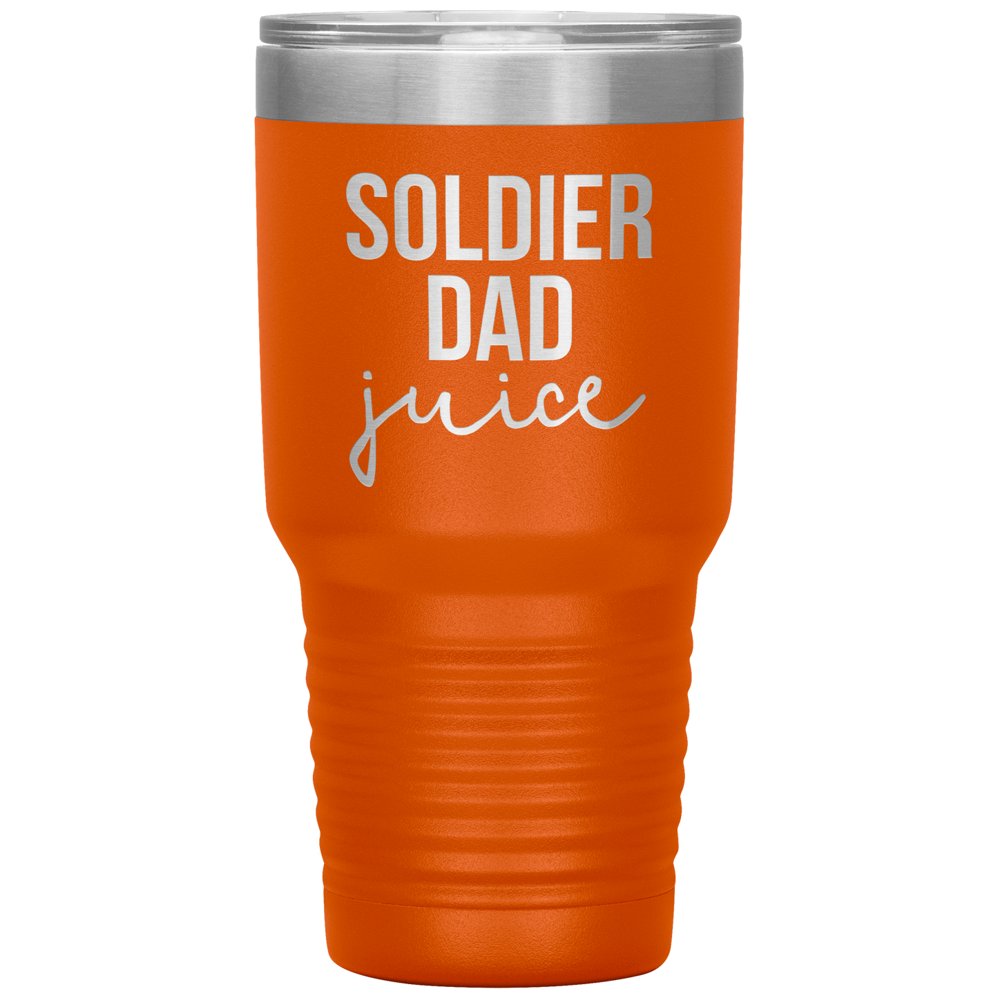 Acrobata de papai de soldado, presentes de papai de soldado, caneca de café de viagem, presentes de aniversário de homens e mulheres