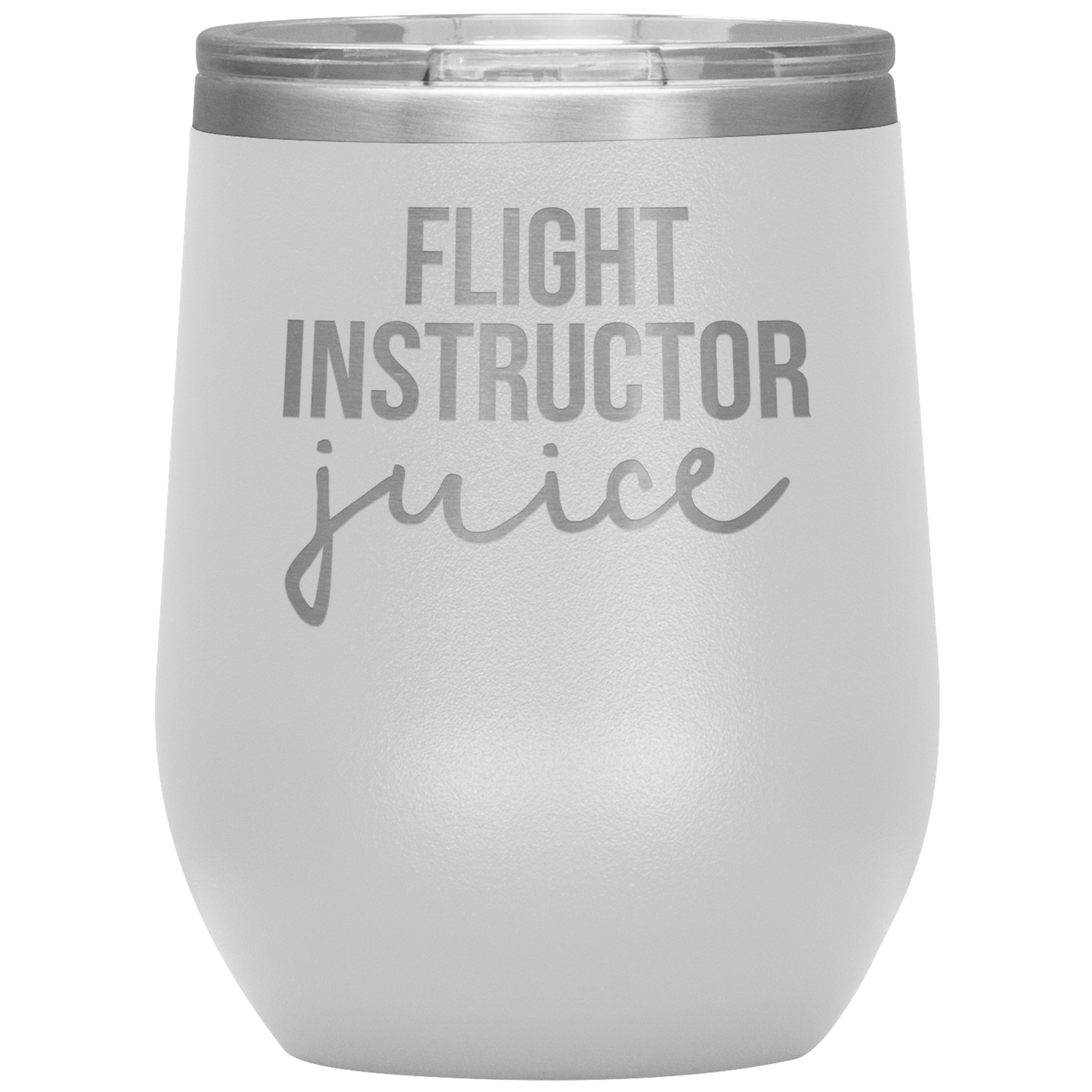 Flight Instructor Wine Tumbler, Flight Instructor Gifts, Travel Wine Cup, Birthday Gifts for Men and Women