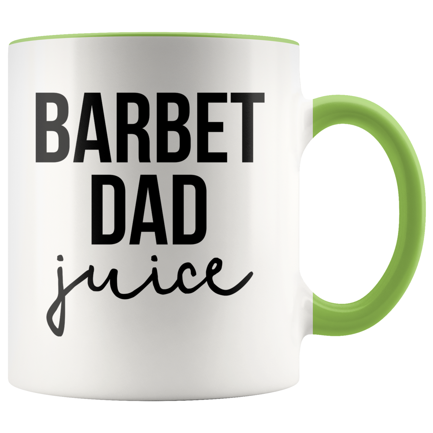 Barbet Dad Gifts, Coffee Mug, Two Tone Accent Cup, Birthday Gift for Men and Women