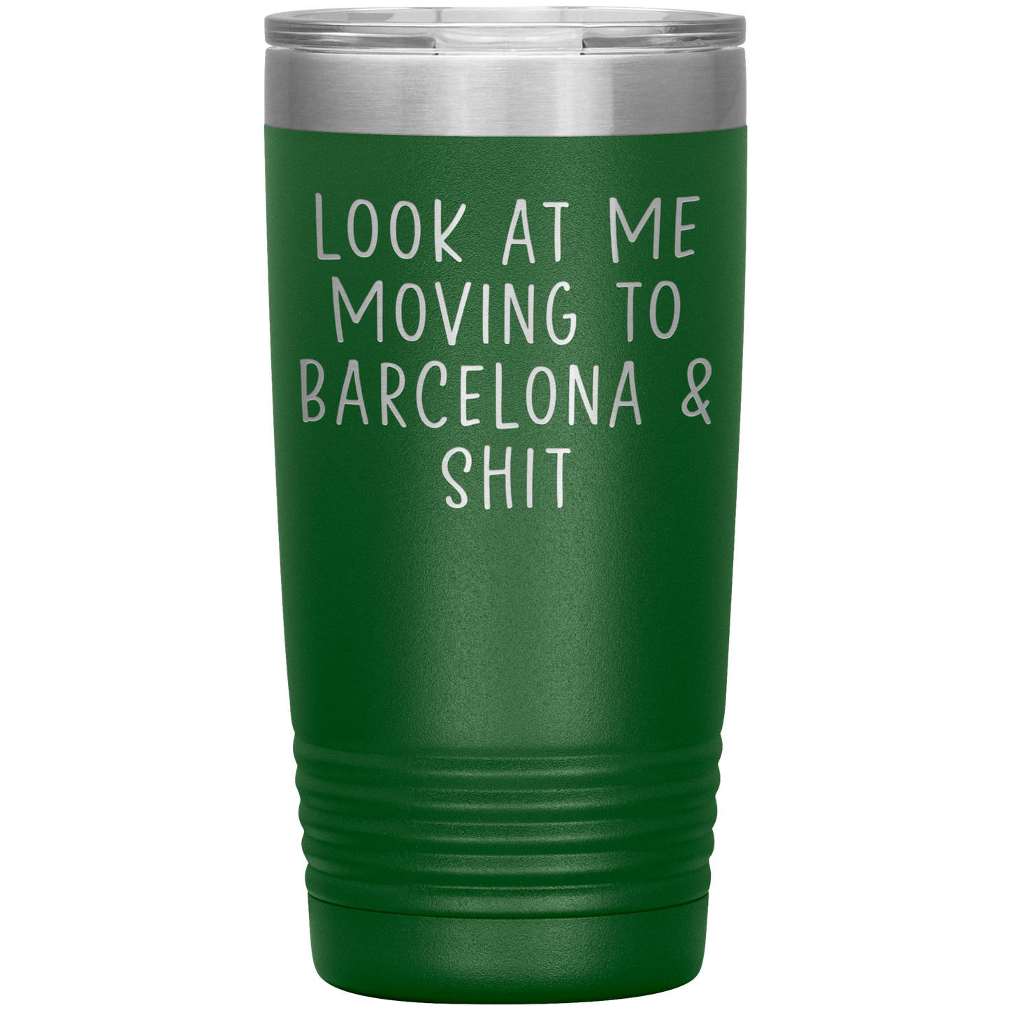 Moving to Barcelona Spain Tumbler, Funny Moving Away Travel Coffee Mug, Birthday Gifts for Men and Women