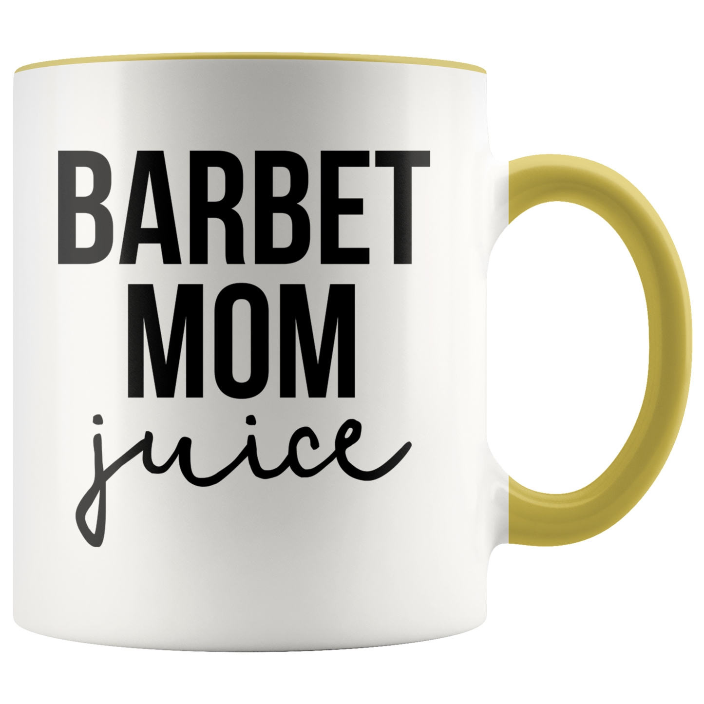 Barbet Mom Gifts, Coffee Mug, Two Tone Accent Cup, Birthday Gift for Men and Women