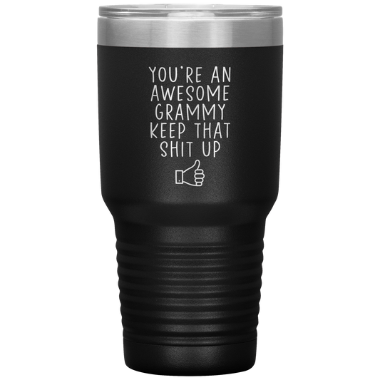 Grammy Tumbler, Grammy Gifts, Travel Coffee Mug, Cadeaux d’anniversaire pour hommes et femmes