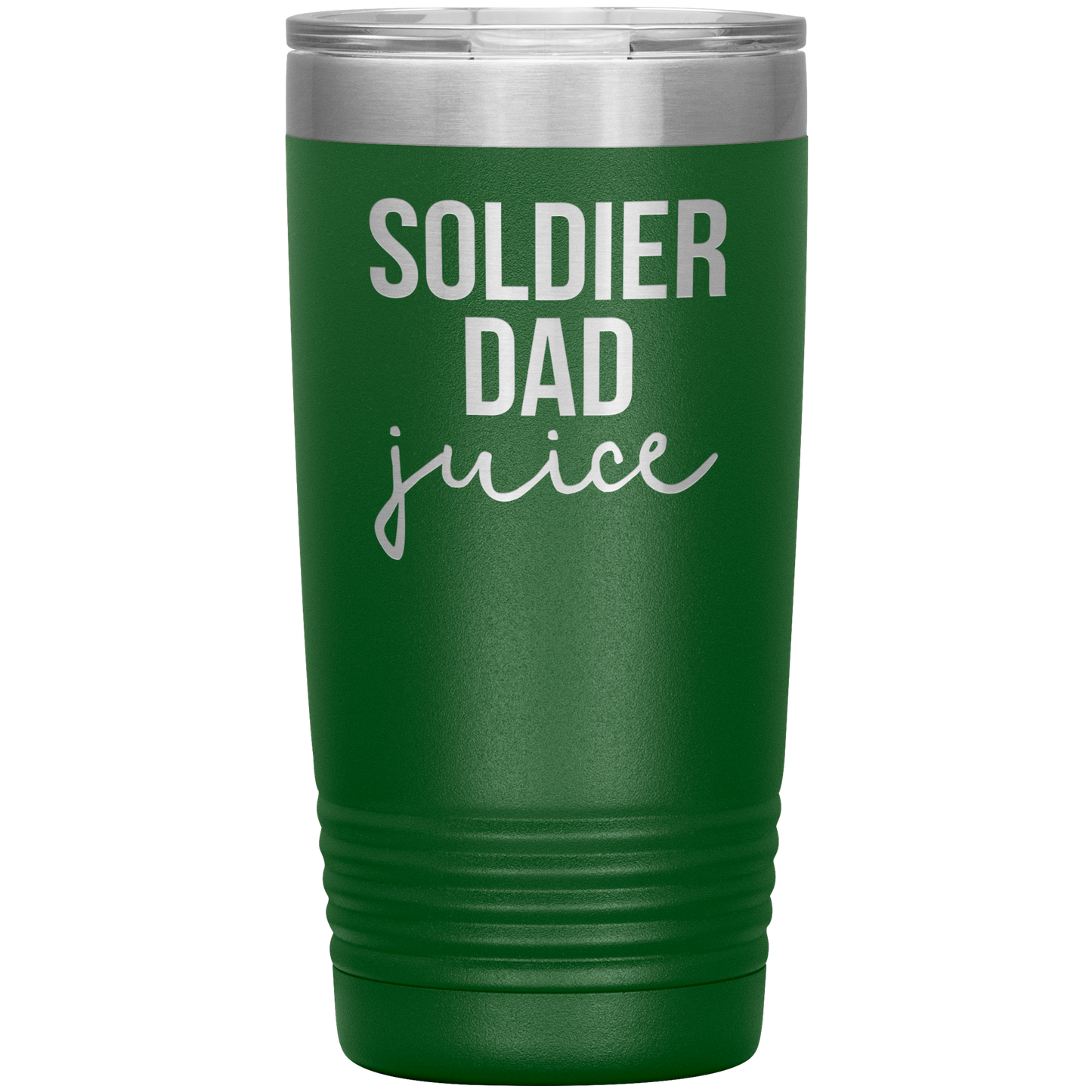 Soldier Dad Tumbler, Soldier Dad Gifts, Travel Coffee Mug, Birthday Gifts for Men and Women