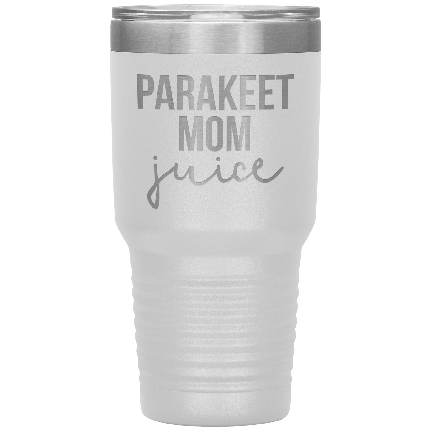 Parakeet Mom Tumbler, Parakeet Mom Gifts, Travel Coffee Mug, Birthday Gifts for Men and Women