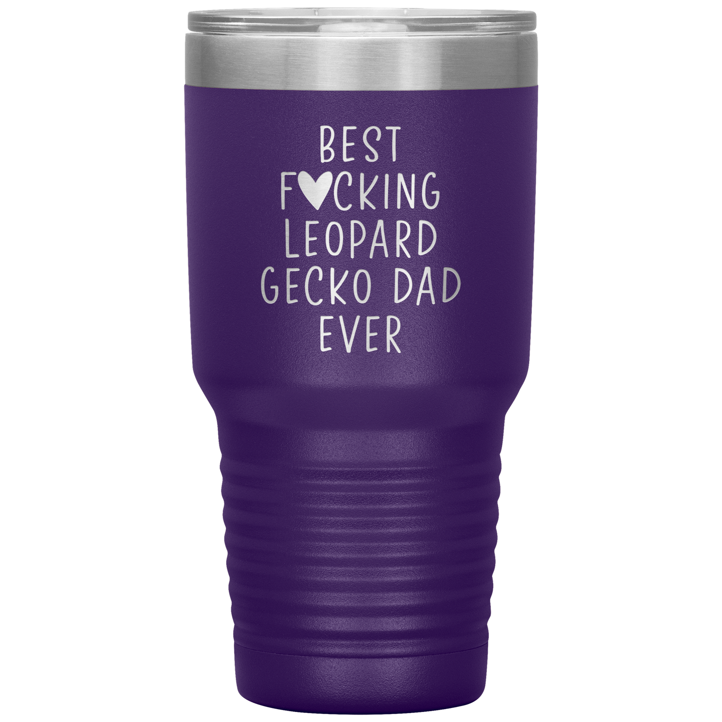 Leopard Gecko Dad Tumbler, Leopard Gecko Dad Gifts, Travel Coffee Mug, Birthday Gifts for Men and Women