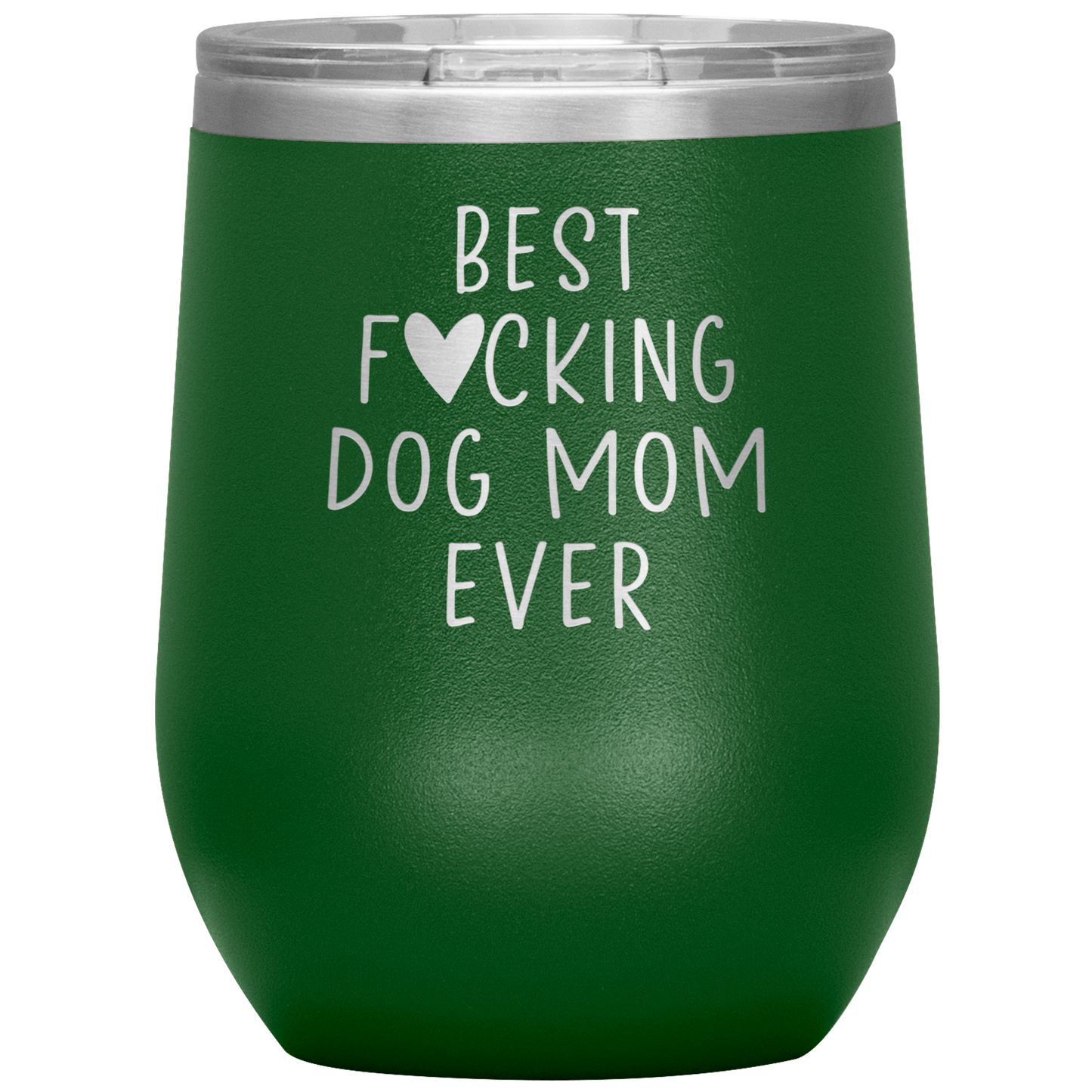 Dog Mom Wine Tumbler, Dog Mom Gifts, Travel Wine Cup, Birthday Gifts for Men and Women