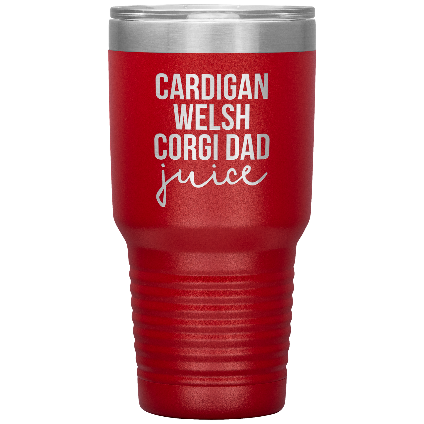 Cardigan Welsh Corgi Dad Tumbler, Cardigan Welsh Corgi Dad Gifts, Travel Coffee Mug, Birthday Gifts for Men and Women