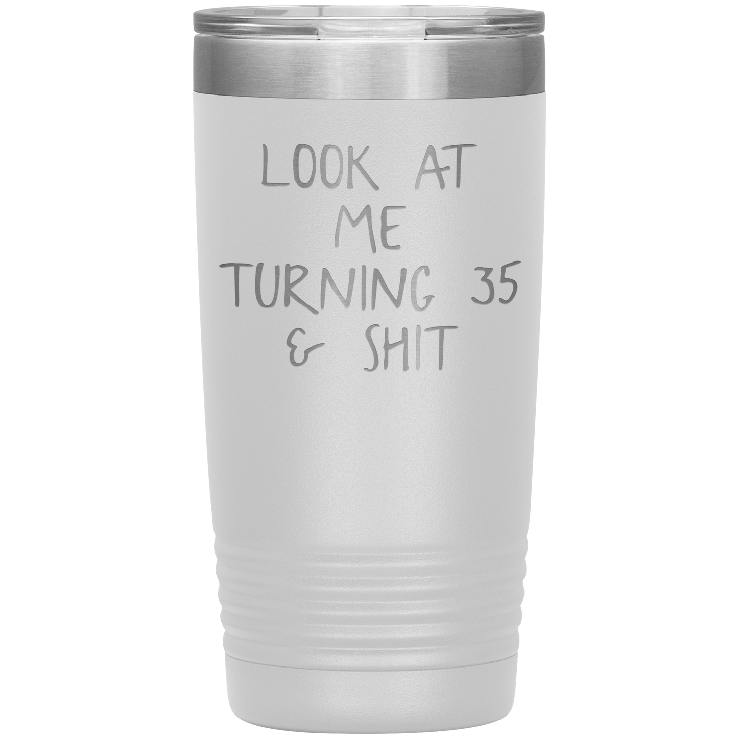 35th Birthday Tumbler, 35th Birthday Gifts, Travel Coffee Mug, Birthday Gifts for Men and Women