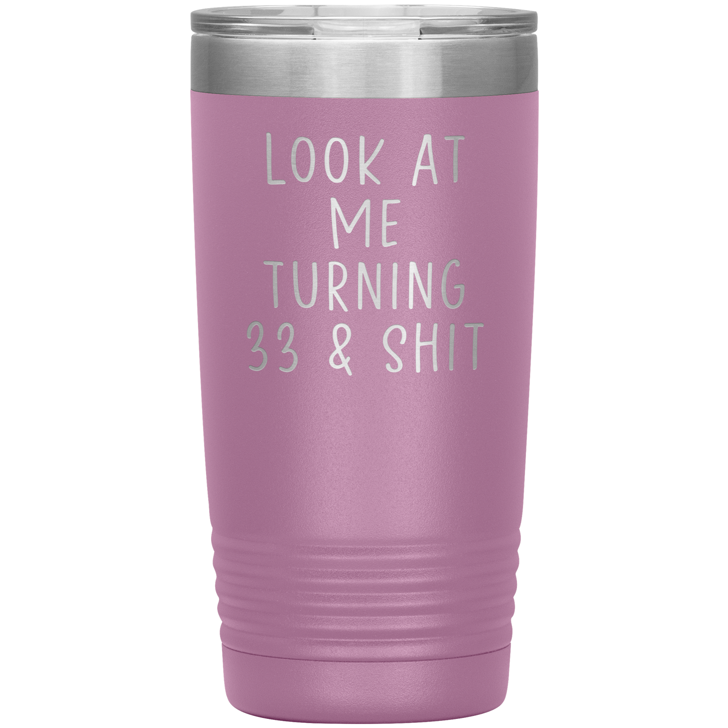 33ème anniversaire Tumbler, 33ème anniversaire des cadeaux, Café de voyage, cadeaux d'anniversaire pour hommes et femmes